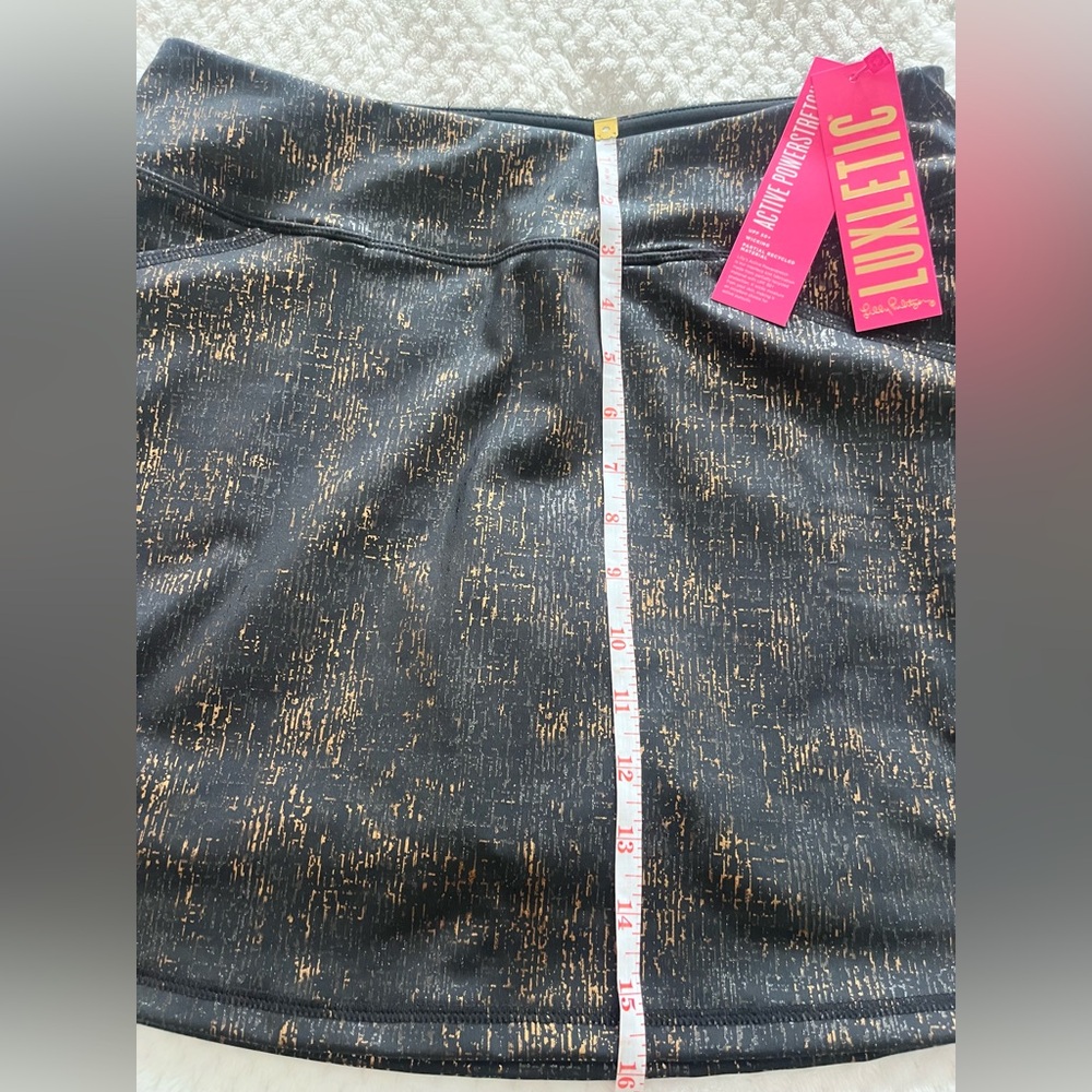 NWT Lilly Pulitzer Upf 50+ Luxletic Sabbia Skort In Multi Time To Tiki Foil - Picture 11 of 11